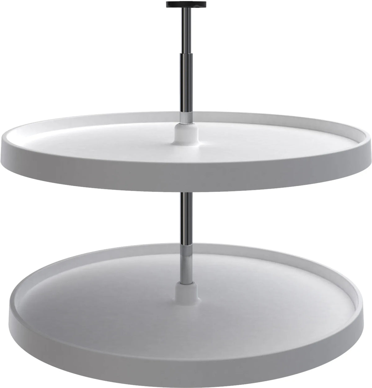 Rev-A-Shelf 28 in Polymer Full Circle Lazy Susans 2-Shelf 3072-28-52