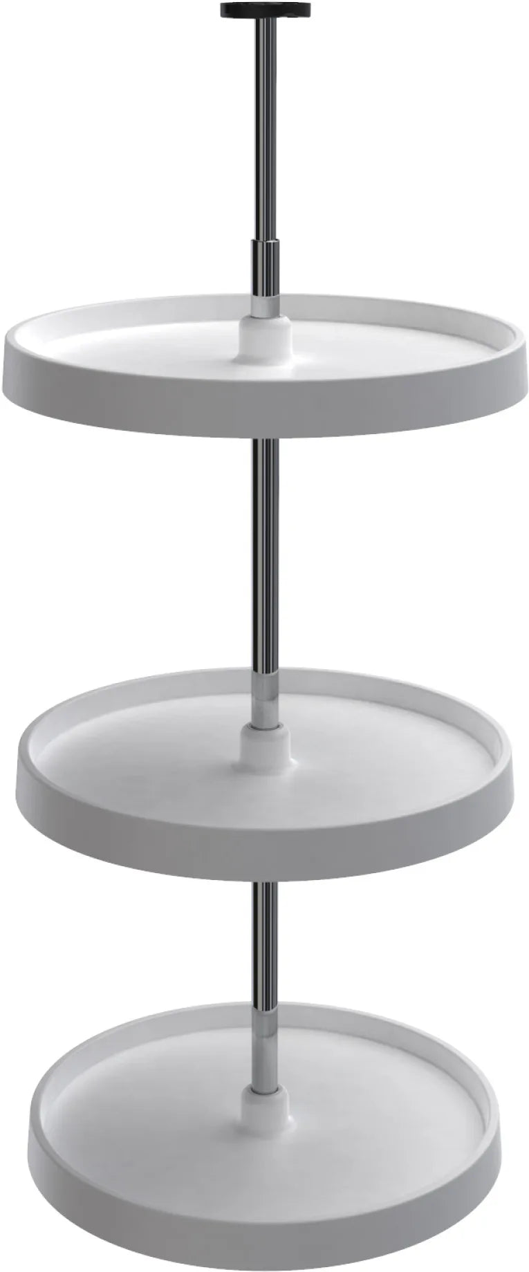 Rev-A-Shelf 18 in Polymer Full Circle Lazy Susans 3-Shelf 3073-18-536