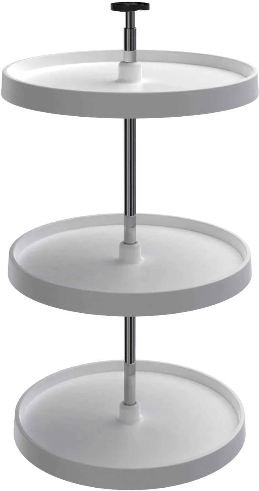 Rev-A-Shelf 20 in Polymer Full Circle Lazy Susans 3-Shelf 3073-20-531