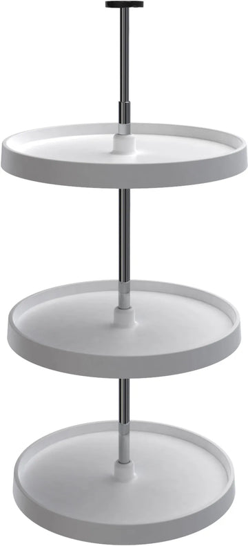 Rev-A-Shelf 20 in Polymer Full Circle Lazy Susans 3-Shelf 3073-20-536