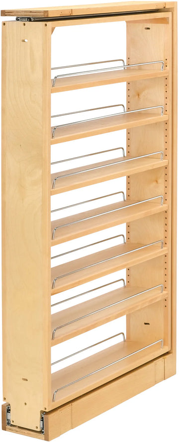 Rev-A-Shelf 6 in Tall Filler Organizer Pullout 432-TF45-6C