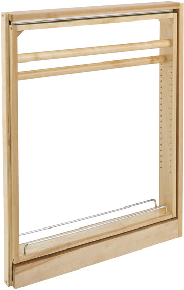 Rev-A-Shelf 3 in Towel Bar Base Filler Pullout Soft-Close 432TB-BFBBSC