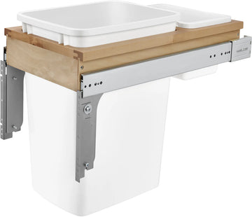 Rev-A-Shelf 35 Qrt Top mount Waste Container 4WCTM-12DM1