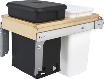 Rev-A-Shelf 15 in Compo Maple Top mount Pullout 4WCTM-18CKSCDM2