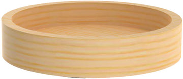 Rev-A-Shelf 10 in Wood Full Circle Lazy Susan w/Swivel Bearing 4WLS001-10-B52