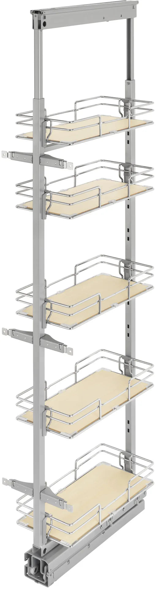 Rev-A-Shelf 9 in Tall Pullout Maple Pantry w/Soft-Close 5258