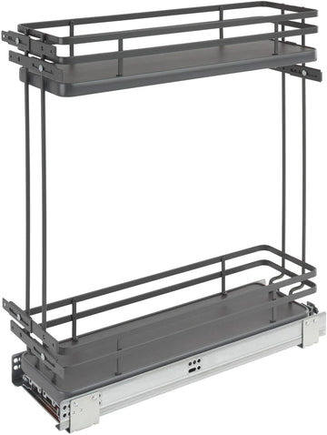 Rev-A-Shelf Two-Tier Wire Organizer with Blum Soft-Close 5322-BCSC-6