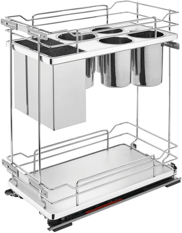 Rev-A-Shelf Two-Tier Knife Organizer with Blum Soft-Close 5322KB-BCSC-11
