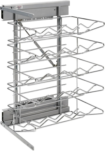 Rev-A-Shelf 18 in Wine Rack Organizer 5375-40WR-1CR