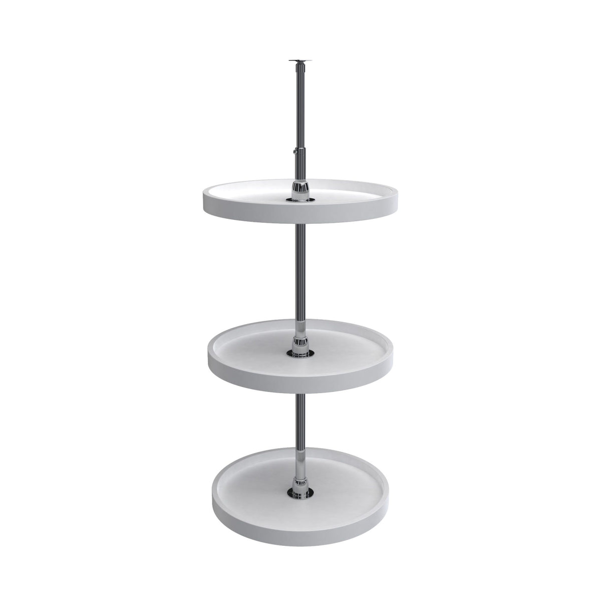 Rev-A-Shelf 18 in Polymer Full Circle Lazy Susans 3-Shelf 6073-536