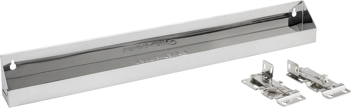 Rev-A-Shelf 25 in Stainless Steel Tip-Out Tray 6581-SC-52