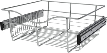 Rev-A-Shelf 18 in Closet Pullout Basket CB-181607-1