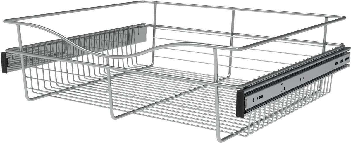 Rev-A-Shelf 24 in Closet Pullout Basket CB-242007-1