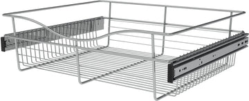 Rev-A-Shelf 24 in Closet Pullout Basket CB-242007-1