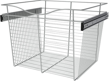 Rev-A-Shelf 24 in Closet Pullout Basket CB-242018-1