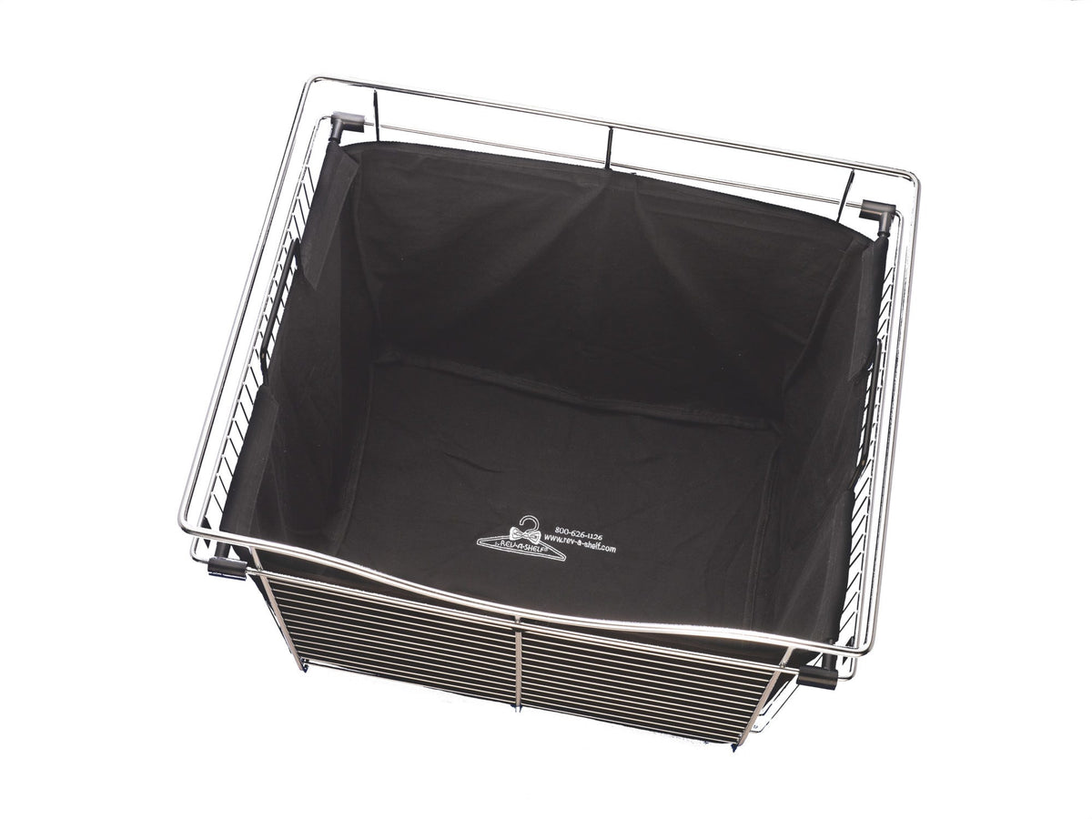 Rev-A-Shelf 24 in Black Hamper Bag Insert CHBI-242018-1