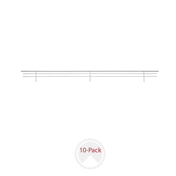 Rev-A-Shelf 29 in Wire Shoe Rail CSR-29-10