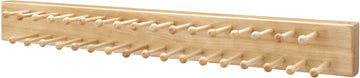 Rev-A-Shelf 20 in Natural Side mount Tie Rack CWSTR-20-1