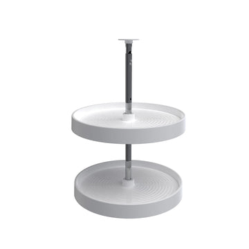 Rev-A-Shelf 18 in Polymer Full Circle Lazy Susans 2-Shelf LD-2062-1