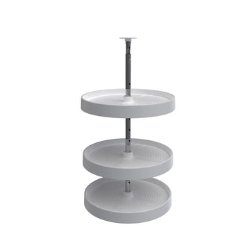 Rev-A-Shelf 18 in Polymer Full Circle Lazy Susans 3-Shelf LD-2063-1836-1