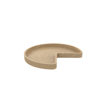 Rev-A-Shelf 28 in Banded Wood Kidney Lazy Susan w/steel bearing LD-4BW-401-SBS-1