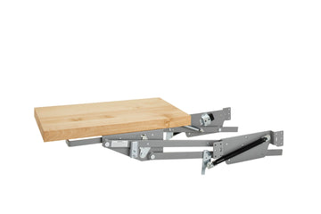 Rev-A-Shelf Heavy Duty Appliance Lift with Maple Shelf Soft Close ML-MPHDSCCR-18