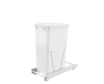 Rev-A-Shelf 50 Qrt Pull-Out Waste Container RV-12PB-50S