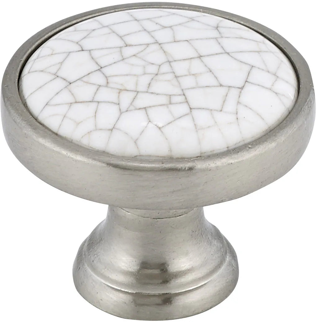 Cherbourg Eclectic Metal and Ceramic Knob BP4418195304