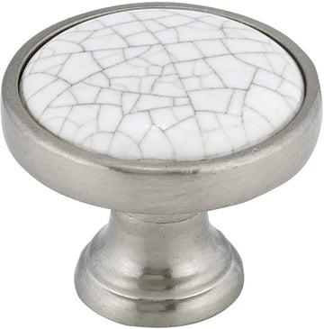 Cherbourg Eclectic Metal and Ceramic Knob BP4418195304