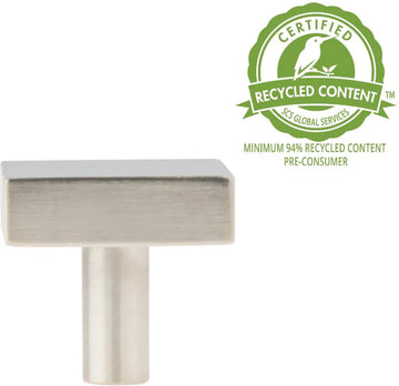 Contemporary Brass Knob BP52155125195