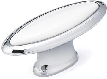 Cherbourg Eclectic Metal and Ceramic Knob BP9796014030