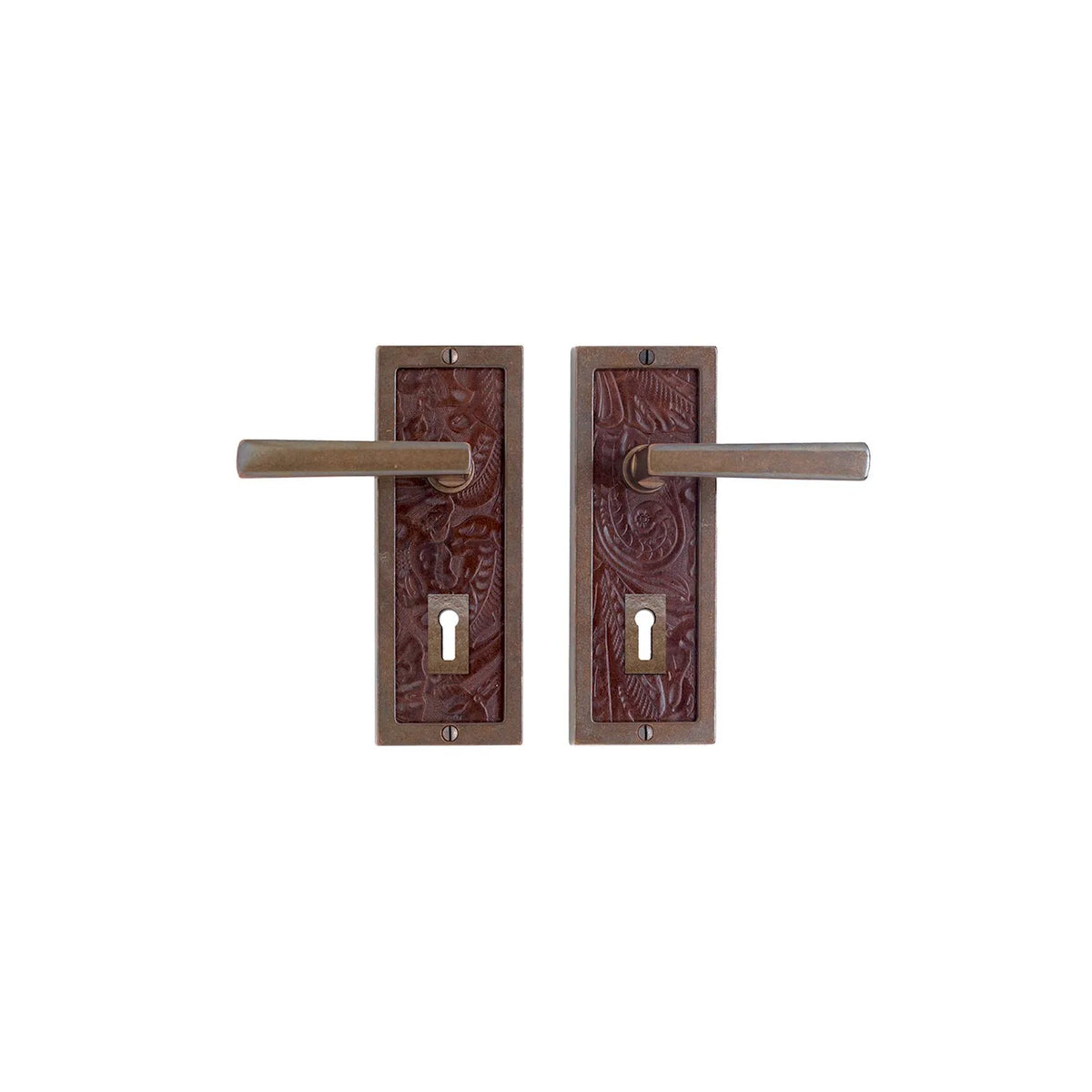 Designer Leather Bit-Key Lock – 76mm x 203mm BK110