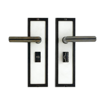 Designer Leather Bathroom Lock – 76mm x 254mm BL115
