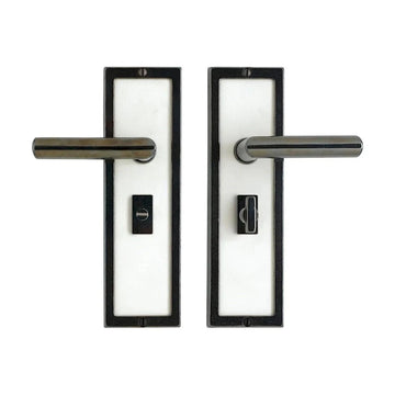 Designer Leather Bathroom Lock – 76mm x 254mm BL115