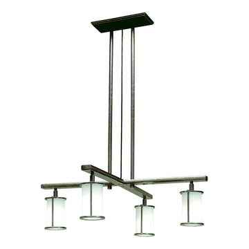 Cross Arm Chandelier – Round Glass C450