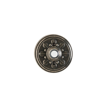Round Bordeaux Doorbell Button – 3 1/4″