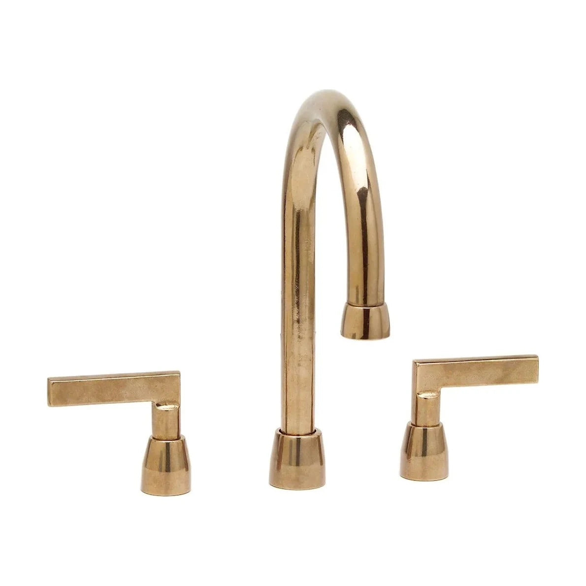 Lavatory Deck Mount Faucet – with 12 7/8″ Gooseneck Spout