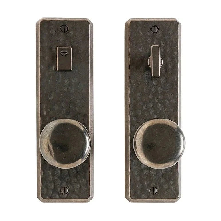 Hammered Privacy Set – 2 1/2″ x 8″ E30409