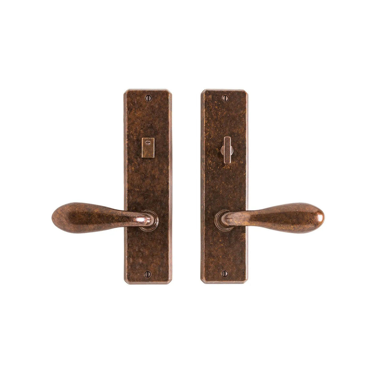 Hammered Privacy Set – 2 1/2″ x 10″ E30413