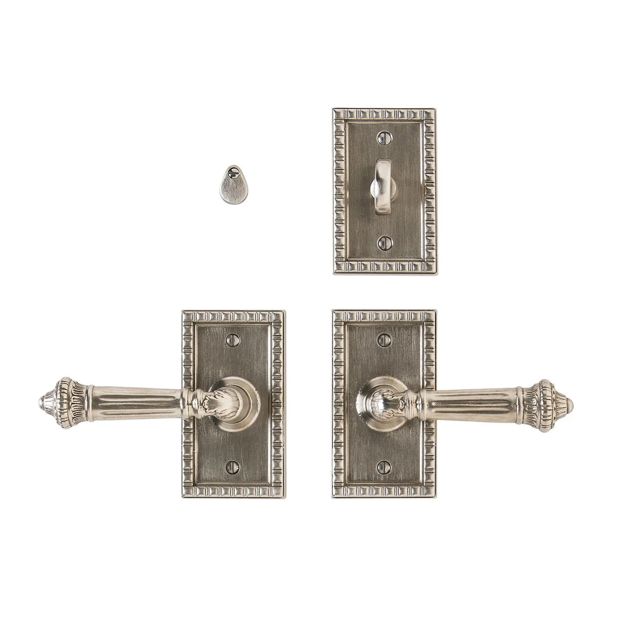 Corbel Rectangular Privacy Set – 2 1/2″ x 4 1/2″ E30703