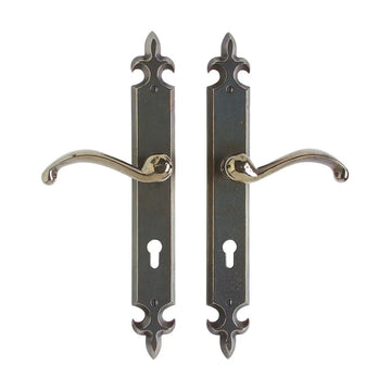 Fleur de Lis Multi-Point Entry Set – 2″ x 15″ E825