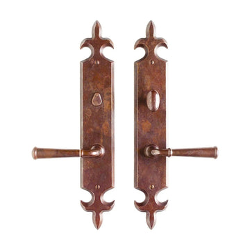 Fleur de Lis Privacy Set – 2 1/2″ x 15″ E844