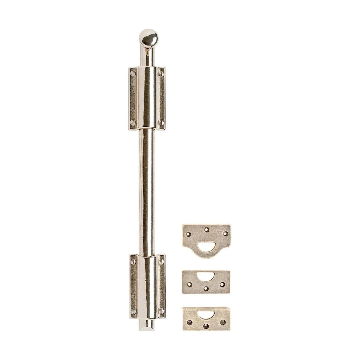 Surface Bolt – with 4″ Tall Rectangular Mounting Brackets and 1″ Bolt MB12