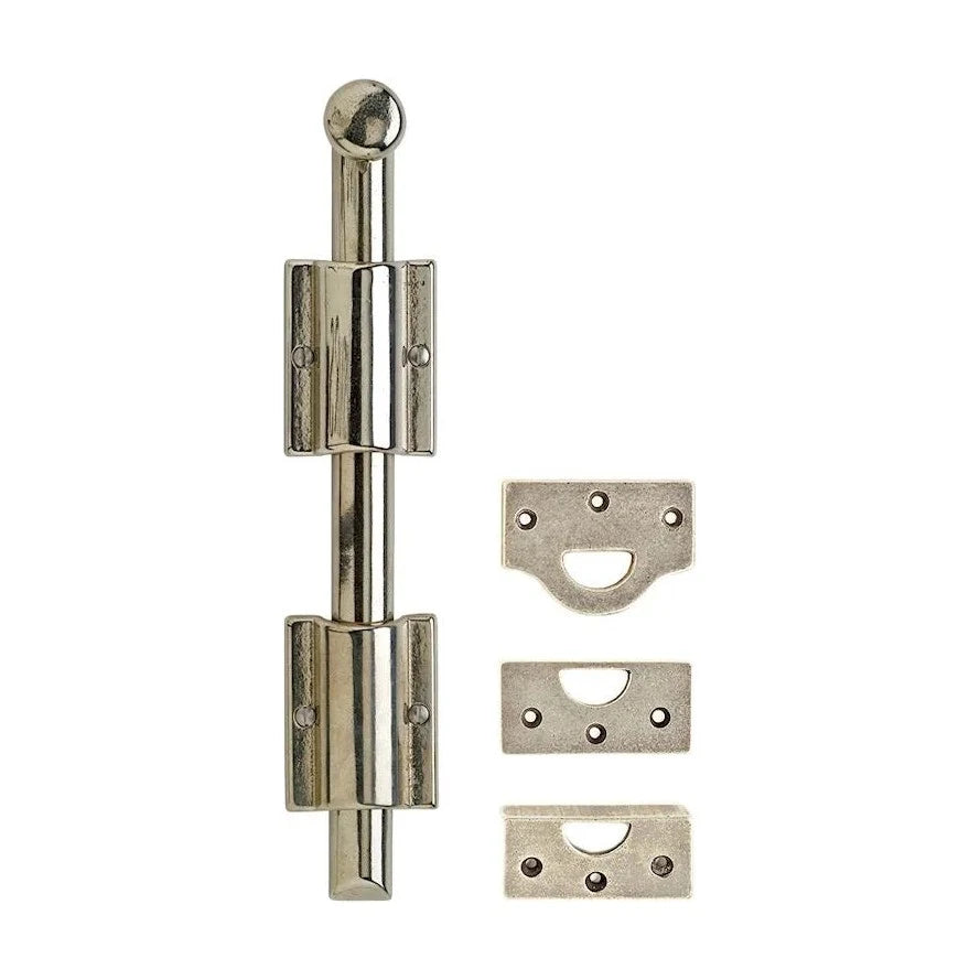 Surface Bolt – with 3″ Tall Rectangular Mounting Brackets and 1″ Bolt MB7