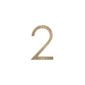 2 3/4″ House Number – Century Gothic – “2” N2752