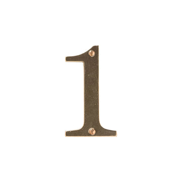 4″ House Number – ITC Bookman – “1” N4001
