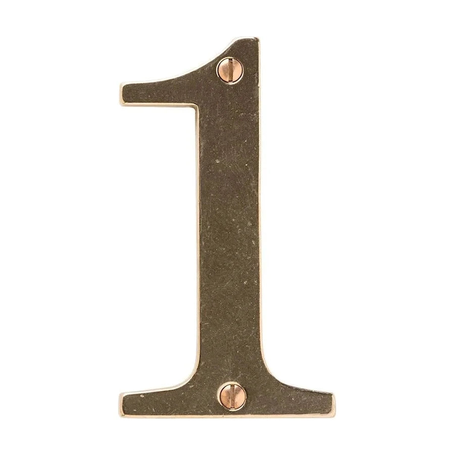 4″ House Number – ITC Bookman – “1” N4001