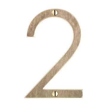 6″ House Number – Century Gothic – “2” N4002CG-1
