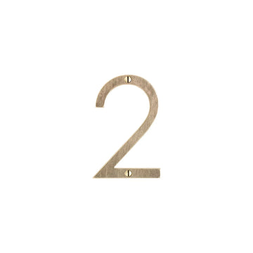 4″ House Number – Century Gothic – “2” N4002CG