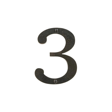 4″ House Number – ITC Bookman – “3” N4003